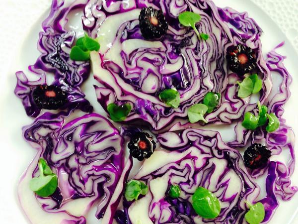 Alain Passard Chou Rouge Mures Et Basilic Http T Co 4huz1kjwqo