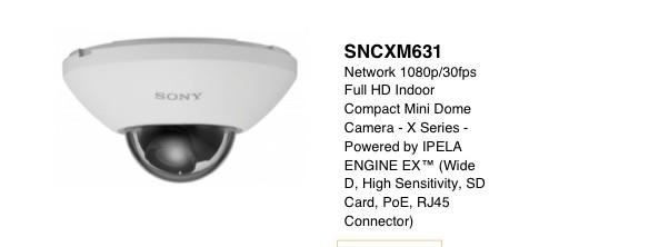 IPSRChicago's tweet photo. Coming soon.  The new Sony SNC-XM631 indoor camera.  https://t.co/a40XxVOdMA http://t.co/DHTtZJ3S6T