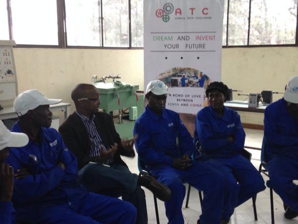 ATC_Tech's tweet photo. It's an interactive session here at the #AtcTalk w/ guest speaker @davidmuriithi #StudentToEntrepreneur http://t.co/iMvdri2Pxg