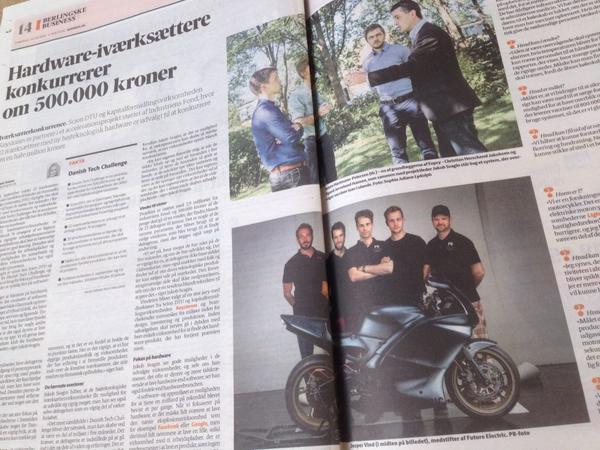 FEtechnology's tweet image. Future Electric is pulling headlines in this morning's Berlingske Business!