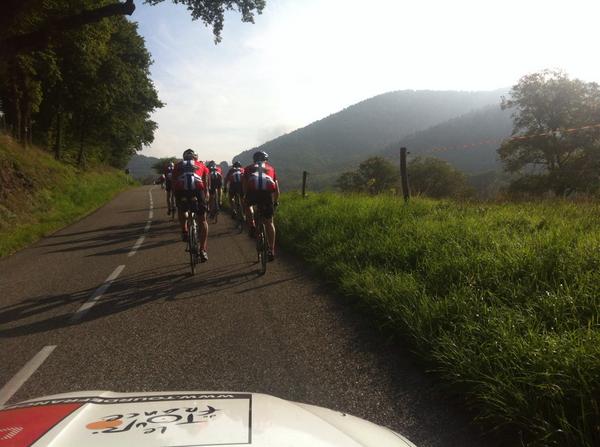 tourforlife's tweet photo. Dag 5 Tour for Life! 129km, 2450 hm. De renners hebben goeie benen vandaag! http://t.co/GaWDnEHWw3