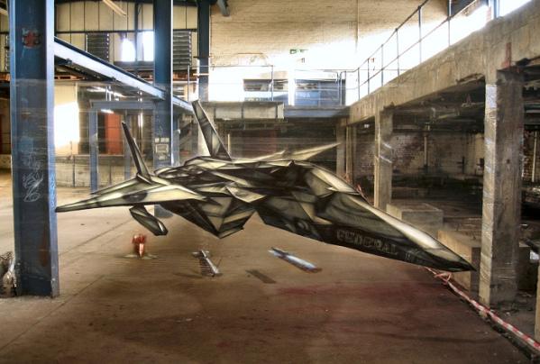 TheeWalkngDead's tweet image. Best Graffiti Optical Illusions liefact.com/?p=3494