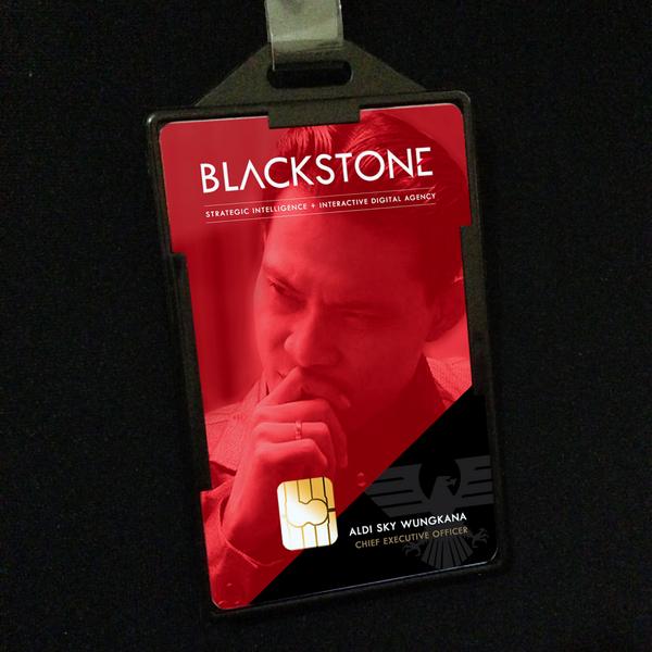 BlackstoneID's tweet photo. #BLACKSTONE Digital Agency's new ID card design with access clearance. http://t.co/BSDxK4uIIr http://t.co/kZC1ieVupQ