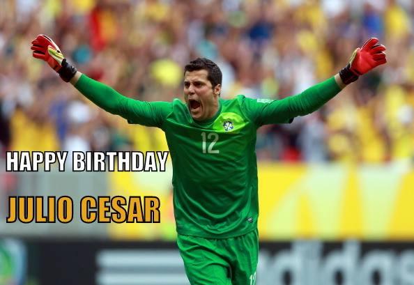 Happy 35th birthday to legendary goalkeeper Júlio César !!! 