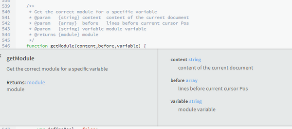 Wikunia_de's tweet image. Hate documenting your code?
My #FuncDocr and #QuickDocs @brackets can help!
github.com/Wikunia