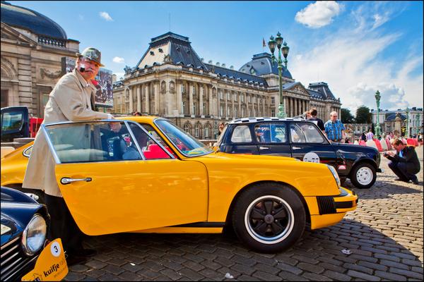 visitbrussels's tweet photo. 80 cars depicted in #Tintin adventures will come to life during the #comicsfestival #Bcomics http://t.co/yMa7hw8Srn http://t.co/tsGwJ37Pof
