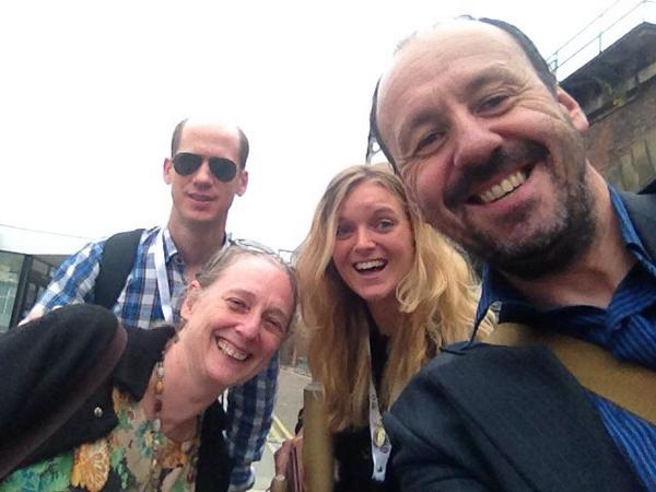 ProfPHaygarth's tweet photo. Walking away from a great #BSSS2014 #selfie @KirstyJ_Ross http://t.co/7qGz7XeKGd