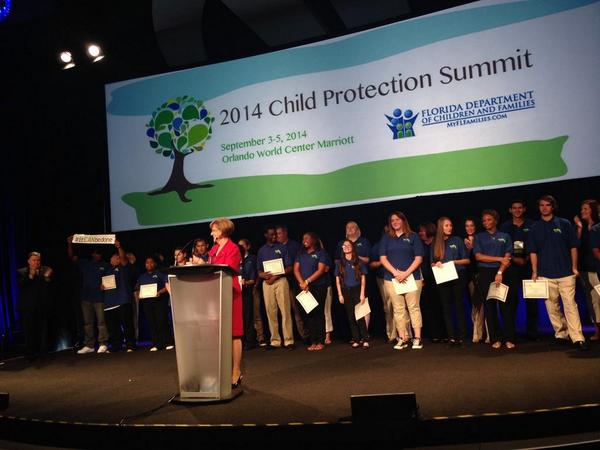 So proud of #foster kids graduating from FL Youth Leadership Academy! #tomorrowsleaders #dcfsummit