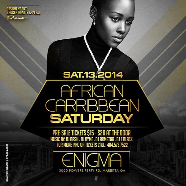 djarmstar's tweet photo. Sep 13th we live @enigma #AfricanCaribbeanSaturdays http://t.co/PCGCZ7XGUt