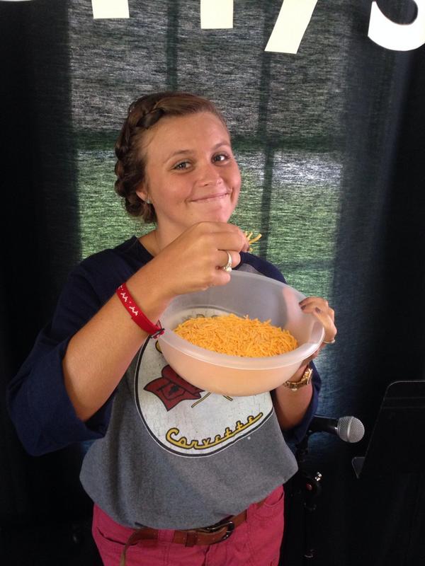 HolmesBSU's tweet photo. Come to lunch encounter we swear we aren't... CHEESY!!! and hear all about CHEESUS!!! 😂😂😂 #WeLoveJesusAndFood http://t.co/u2rg594lVv