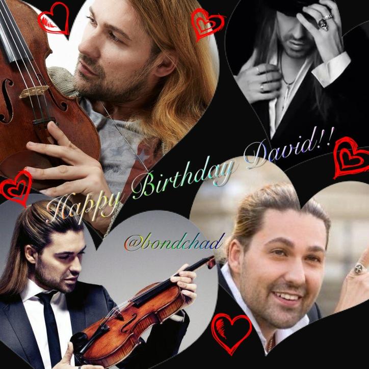  Happy Birthday David!! Wish you all the best!! :) from Japan<3 