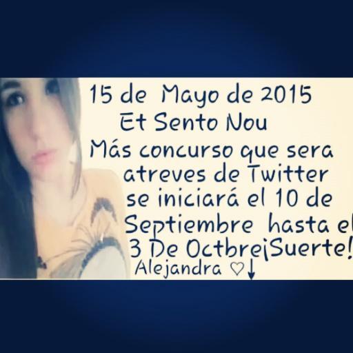 SaraAlenatica's tweet photo. @AleMusicOficial concurso dinos de q va el concurso quiero concursar e intentar ganar!!! http://t.co/UGRoWq8LCy