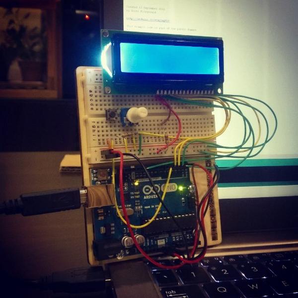 insta_arduino's tweet image. insta-arduino.tumblr.com/post/966266698… - Trying out #arduino screen. #projectarduino by kelvinchoo @ ift.tt/1qgJ32J
