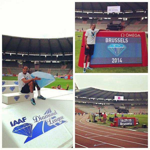 Last @Diamond_League of the year. Trying to go out with a bang! Thank you for all the support. #myfuel #blessed