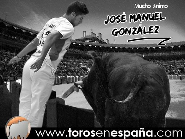 torosenespana's tweet photo. Mandamos ánimos a @JoseElPoca http://t.co/i0gwaVS3sa