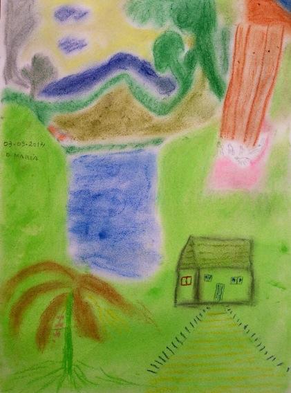 charliemackesy's tweet photo. Maria is 73, lives in London and speaks no English .. She sat down and drew this in half an hour http://t.co/gm3Mt55pmd