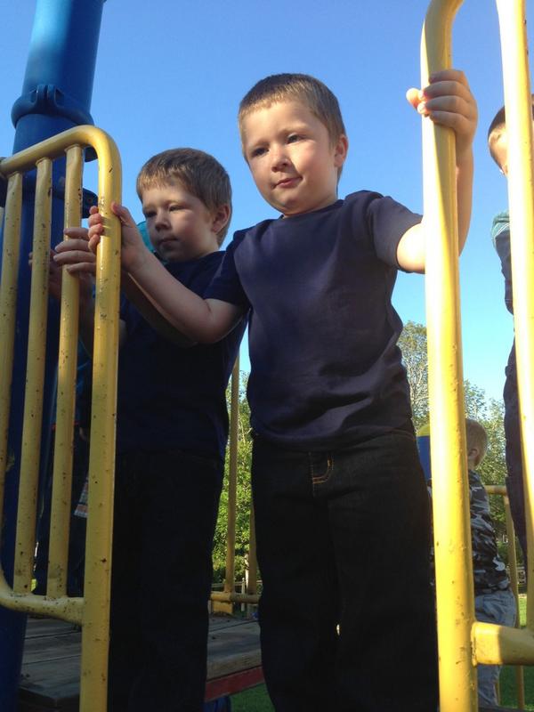 NQspartans's tweet image. Testing out the playground. #mostimportanttask #littlespartans