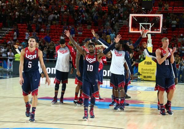 NBA's tweet photo. Team @USABasketball completes @FIBA #Spain2014 Group C play at 11:30am/et on ESPN2 vs. UKRAINE http://t.co/sWnH8bqXtC