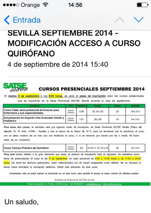 javhermor's tweet photo. Este es el sindicato  @SATSE_Andalucia que lucha por los nuevos graduad@s. Sí, discriminando. http://t.co/Hg5A2KSg7t