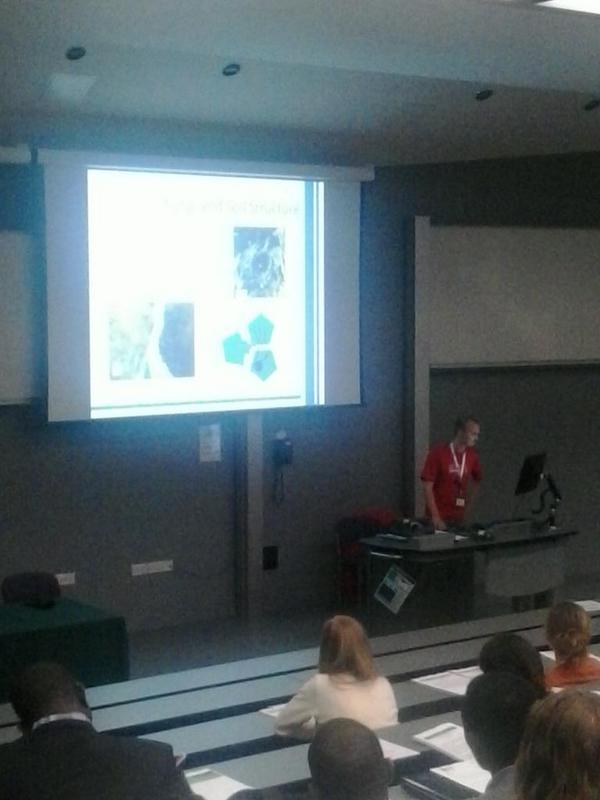 anasoils's tweet photo. Great honour to give a talk straight after your supervisor! Well done Mike! #teampaulhallett @aberdeenuni #BSSS2014 http://t.co/K79YmNs9kc