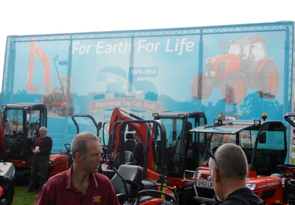 KubotaUK's tweet photo. It's our last day exhibiting at #Saltex2014 - let us know if you've visited over the past few days! http://t.co/YCQgP1CX58