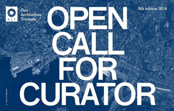 artinfodotcom's tweet photo. Could you be the next curator for the 2016 Oslo Architecture Triennale?: http://t.co/Z6VDEqtwoI http://t.co/8TVwIGB7Rv