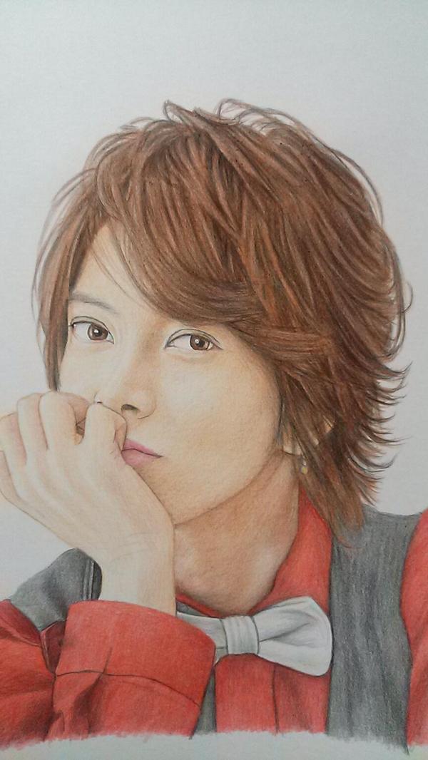 Uzivatel 色鉛筆イラスト画像 Na Twitteru 山p 山下智久 T Co Xkccawn5cm