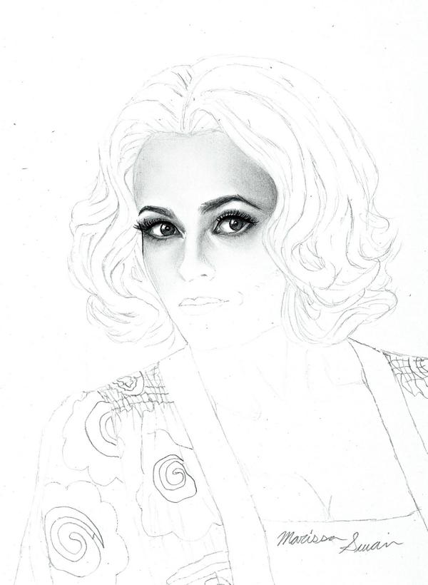 ImAlwaysBuzzing's tweet photo. ๐๐๐ #HelenaBonhamCarter #JuliaHoffman #DrJuliaHoffman #DarkShadows #DrawingHelena #RunningOutOfThingsToHashtag http://t.co/Wd97WP0e1R