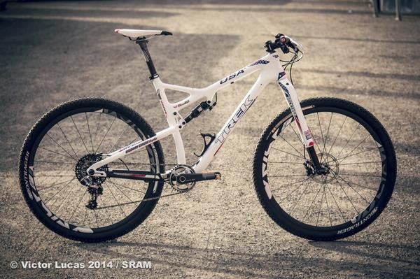 '@finsty:Here's a preview of the bike I will be racing this weekend at #mtbworlds!  #sramtldracing ' nice