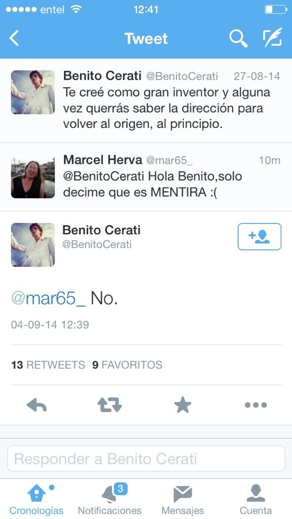 andresbaile's tweet photo. El hijo de Gustavo Cerati responde así a los rumores http://t.co/mSpWvZXmN5