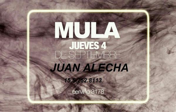 Esta noche abre <a href="/MULAbuenosaires/">MULA</a> te espero desde ls 23 hs. RSVP felicitasghigliotti@gmail.com #invitafeli