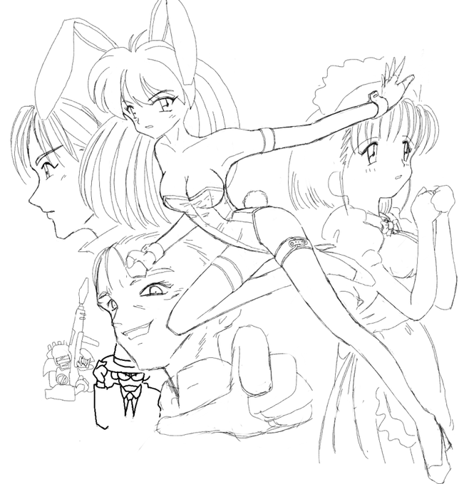 昔書きかけてたこれ、なんとかするかぁ #バニーの日