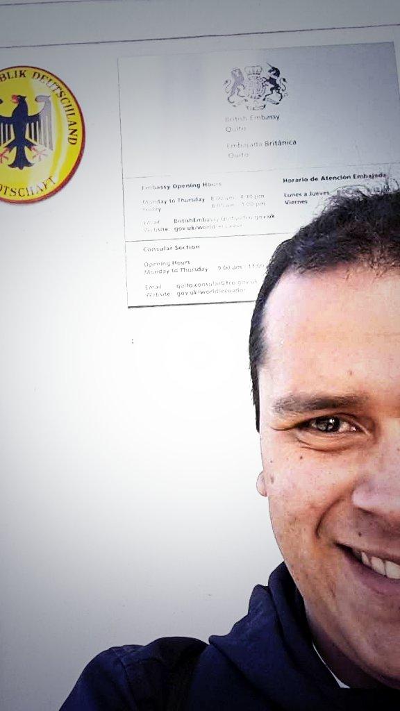 freddya16's tweet image. En #Quito, #embajadadealemania que frio