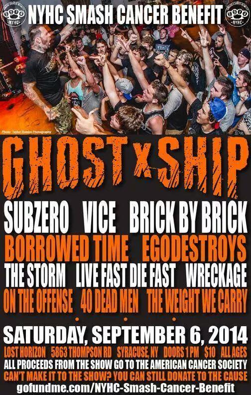 SATURDAY!  Come smash cancer with us!