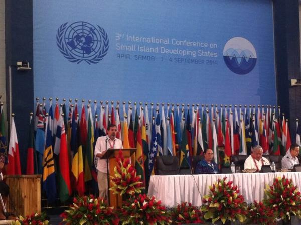 FedericoRamosSE's tweet photo. España y los #SIDS2014, una colaboración interesante #Samoa @UN #Islas2014 #islands2014 http://t.co/H9LFFq8nRp