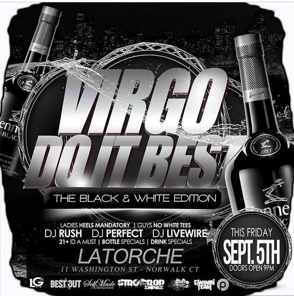 latorchect's tweet photo. This Friday the Black &amp; White Edition @latorchect CT get ready. http://t.co/9mlGDGqdoA
