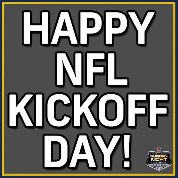 Seahawks's tweet photo. And a merry @NFL kickoff day to you! RT @SNFonNBC: HAPPY NFL KICKOFF DAY! #Kickoff2014 http://t.co/5GwJZttDgp