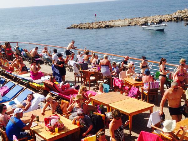 3TheSoul's tweet photo. Sunrise Boat Party on The Wavedancer, Paphos Harbour at @3TheSoul in Paphos Cyprus 2015 http://t.co/wYOlB1m2VF