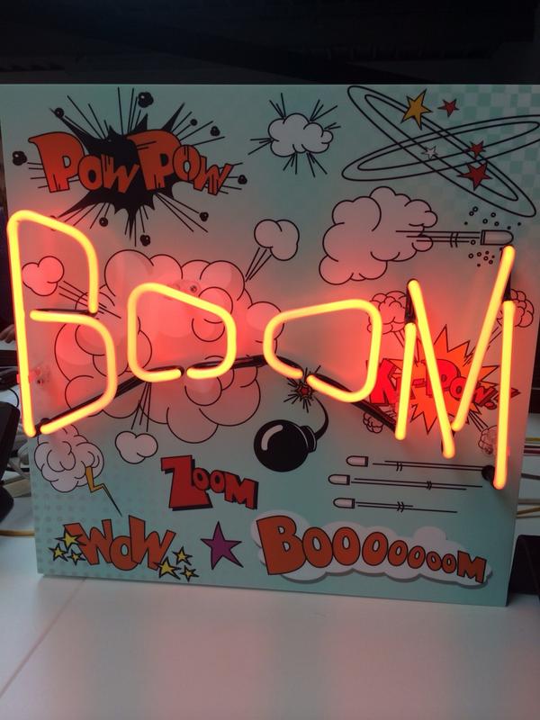 Thanks to <a href="/neoncreations/">Neon Creations Ltd</a> for lighting up the Digital Next office!! BOOM!