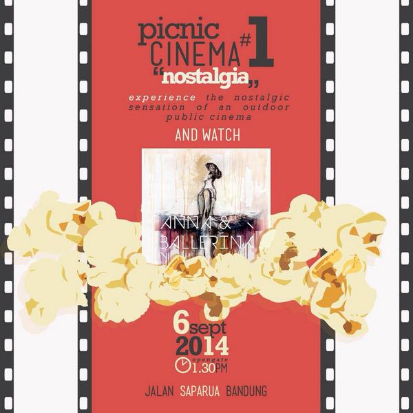 Ada <a href="/NayaAnindita/">Naya.Anindita</a> juga looh di #picniccinemabdg dengan karya nya <a href="/BallerinaAnna/">Anna & Ballerina</a> , penasaran? Jangan lupa datang! :>