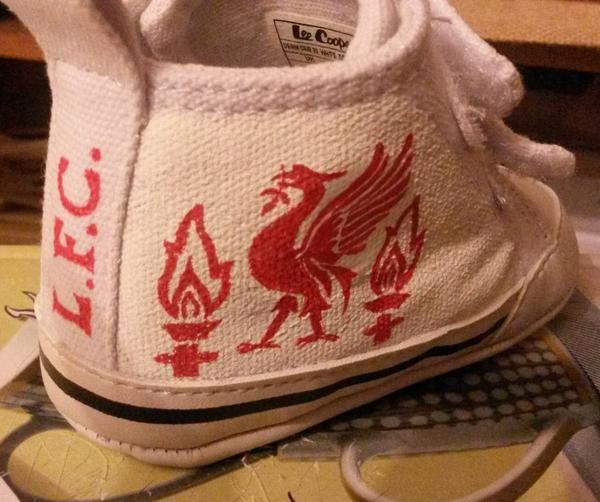 CustomPrincess's tweet image. LFC shoes