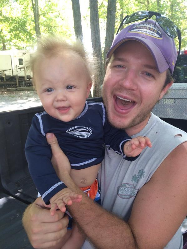 Had a great time camping with my boy