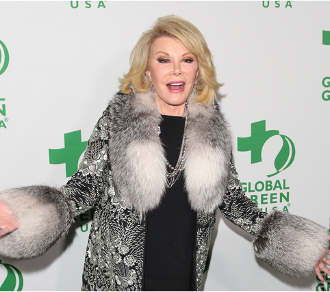 marieclaire's tweet photo. We remember #JoanRivers, a woman who NEVER compromised, with 15 of her best jokes. http://t.co/8LyctxDpLF http://t.co/C7R9AWA9YK