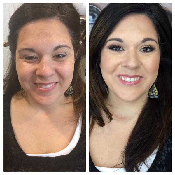 Before and After of one of our brides by <a href="/CaitAnderson81/">Caitlin Eve</a> #gorgeous #makeup #makeupartist #mac #one10makeup