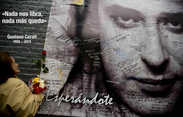 NoticiasCaracol's tweet photo. #GraciasTotalesCerati Gustavo Cerati, un legado imborrable para el rock en español http://t.co/bk6Rdtyrtg http://t.co/DLgYTyiSWG