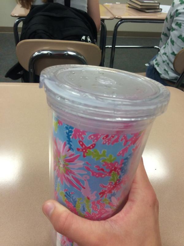 PrepNc's tweet image. So my Lilly cup broke today😩