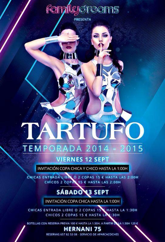 crisreyes178's tweet photo. INAUGURACIÓN DISCOTECA TARTUFO  MADRID MUY PRONTO!

COMENZAMOS EL VIERNES 12 

LISTAS CRISTINA REYES http://t.co/dr6OnoS7Ou
