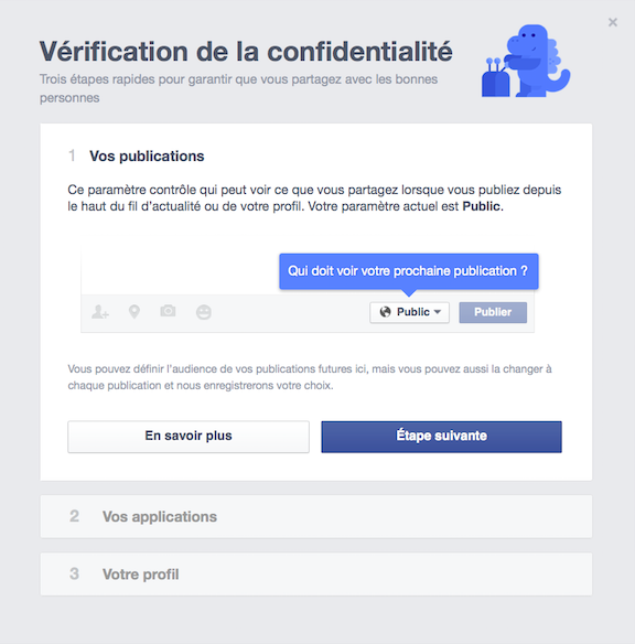 20Minutes's tweet photo. Facebook: L’outil simplifié pour vérifier la confidentialité de ses posts arrive en France http://t.co/wsGytMsius http://t.co/EUx2RpR2xv