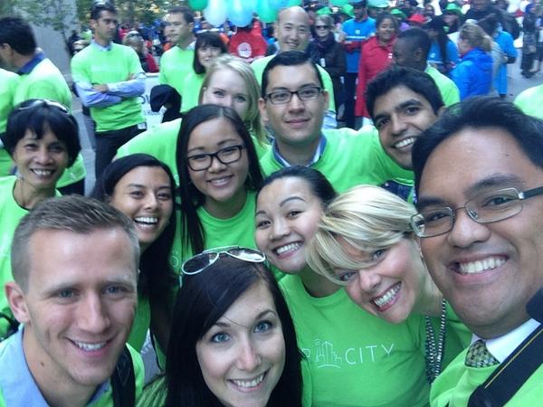 oliver_munar's tweet photo. At the @UnitedWayCgy Kick-off Parade! Wish you were here @WPSVPCgyOps! #WPUnitedWay2014 #United4YYC http://t.co/iWhGWoERxz