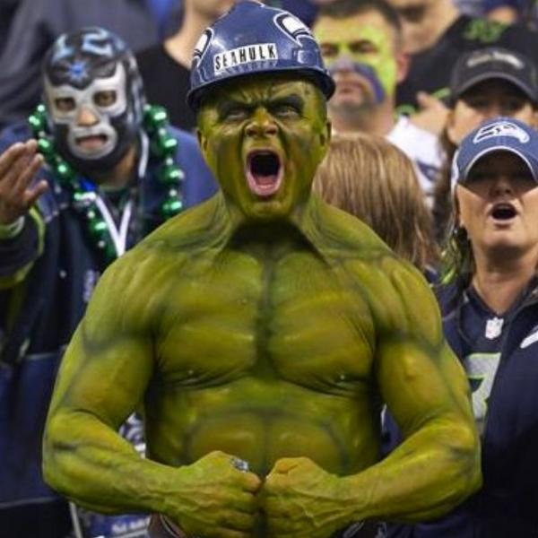 action_mat's tweet image. You may be excited about #NFLKickoff but are as excited as this guy??? #seaHULK